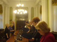 26 September 2011 Judges take the oath of office before the National Assembly Speaker, Prof. Dr Slavica Djukic-Dejanovic